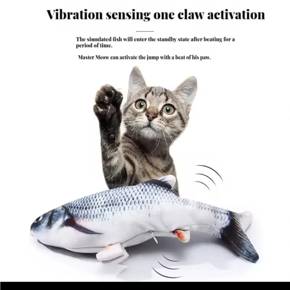 Interactive Fish Cat Toy